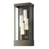 Hubbardton Forge Portico Large Outdoor Sconce in Coastal Oil Rubbed Bronze Finish Model: 304330-SKT-14-GG0392