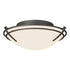 Hubbardton Forge Presidio Tryne Flush Mount Model: 124402-SKT-03-GG0098