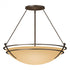 Hubbardton Forge Presidio Tryne Large Semi Flush Model: 124442-SKT-25-GG0054
