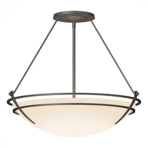 Hubbardton Forge Presidio Tryne Large Semi Flush Model: 124442-SKT-25-GG0054