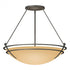 Hubbardton Forge Presidio Tryne Large Semi Flush Model: 124442-SKT-25-GG0054