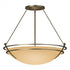 Hubbardton Forge Presidio Tryne Large Semi Flush Model: 124442-SKT-25-GG0054