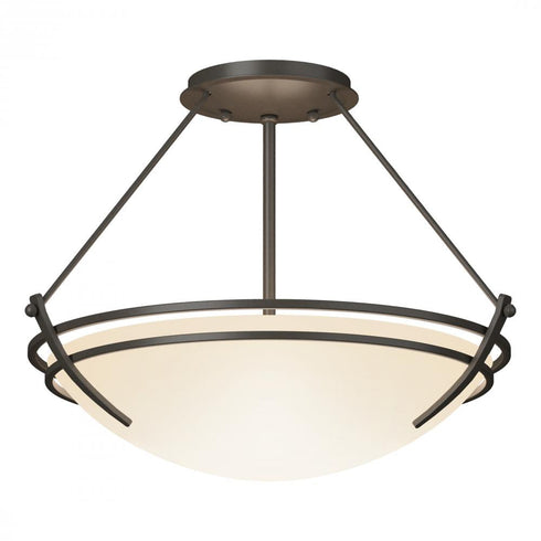 Hubbardton Forge Presidio Tryne Semi Flush Model: 124422-SKT-82-GG0047
