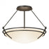 Hubbardton Forge Presidio Tryne Semi Flush Model: 124422-SKT-82-GG0047