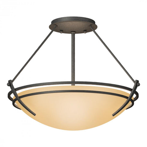Hubbardton Forge Presidio Tryne Semi Flush Model: 124422-SKT-82-GG0047