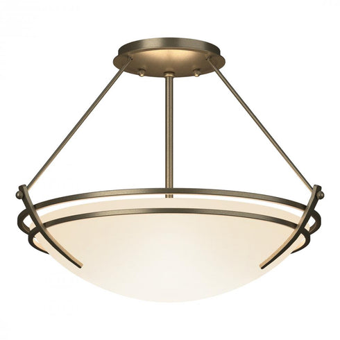 Hubbardton Forge Presidio Tryne Semi Flush Model: 124422-SKT-82-GG0047
