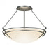 Hubbardton Forge Presidio Tryne Semi Flush Model: 124422-SKT-82-GG0047