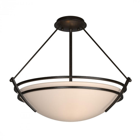 Hubbardton Forge Presidio Tryne Semi Flush Model: 124432-SKT-14-GG0020