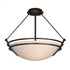 Hubbardton Forge Presidio Tryne Semi Flush Model: 124432-SKT-14-GG0020