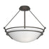 Hubbardton Forge Presidio Tryne Semi Flush Model: 124432-SKT-82-GG0020