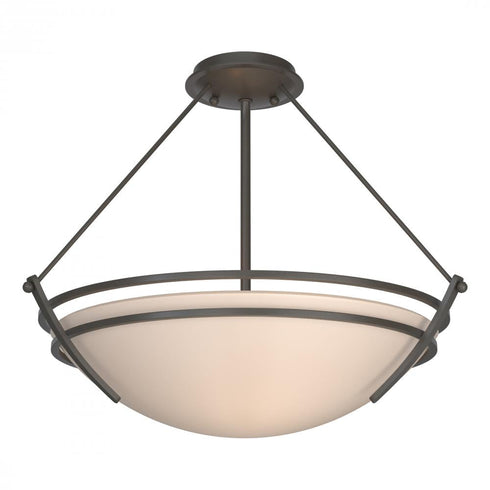 Hubbardton Forge Presidio Tryne Semi Flush Model: 124432-SKT-82-GG0020
