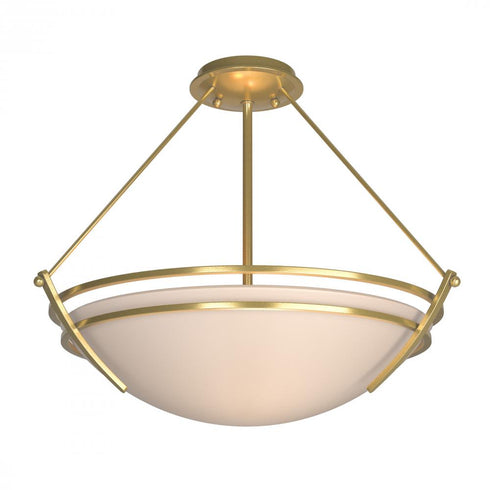Hubbardton Forge Presidio Tryne Semi Flush Model: 124432-SKT-86-GG0020