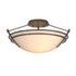 Hubbardton Forge Presidio Tryne Small Semi Flush Model: 124412-SKT-03-GG0047
