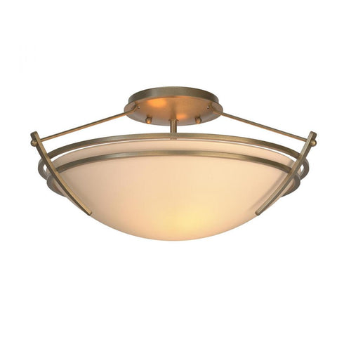 Hubbardton Forge Presidio Tryne Small Semi Flush Model: 124412-SKT-03-GG0047