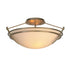 Hubbardton Forge Presidio Tryne Small Semi Flush Model: 124412-SKT-03-GG0047