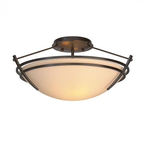 Hubbardton Forge Presidio Tryne Small Semi Flush Model: 124412-SKT-14-GG0047