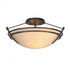 Hubbardton Forge Presidio Tryne Small Semi Flush Model: 124412-SKT-14-GG0047