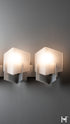 Hubbardton Forge Prisma 3 Light Bath Sconce in Sterling Finish Model: 201357-SKT-85-GG0816