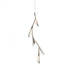 Hubbardton Forge Quill LED Pendant in Sterling Finish Model: 135001-LED-STND-85-85
