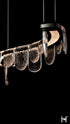 Hubbardton Forge Riverbed LED Pendant in Oil Rubbed Bronze Finish Model: 139980-LED-STND-14-ZM0846