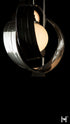Hubbardton Forge Riza 10 Light Mobile Pendant ink Finish Model: 131158-SKT-STND-89-GG0711