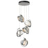 Hubbardton Forge Riza 5 Light Pendant Model: 131129-SKT-LONG-82-GG0711