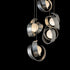 Hubbardton Forge Riza 5 Light Pendant Model: 131129-SKT-LONG-82-GG0711