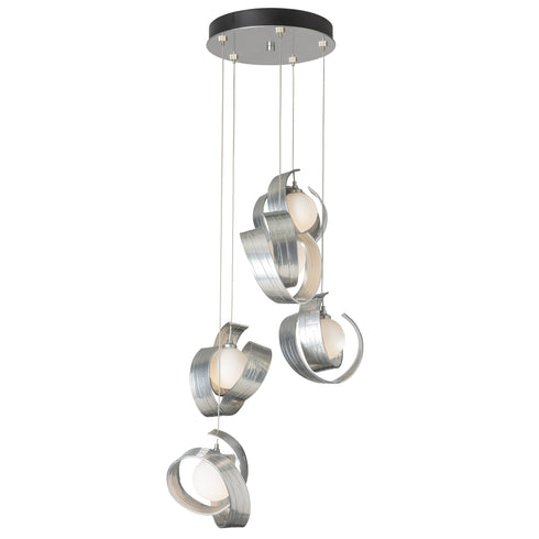 Hubbardton Forge Riza 5 Light Pendant Model: 131129-SKT-STND-02-GG0711