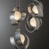 Hubbardton Forge Riza 5 Light Pendant Model: 131129-SKT-STND-14-GG0711