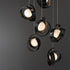 Hubbardton Forge Riza 9 Light Pendant Model: 131099-SKT-STND-10-GG0711