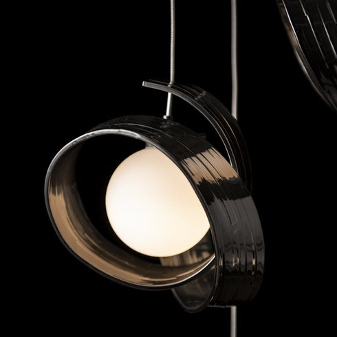 Hubbardton Forge Riza 9 Light Pendant Model: 131099-SKT-STND-10-GG0711