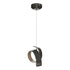 Hubbardton Forge Riza Low Voltage Mini Pendant in White Finish Model: 161186-SKT-STND-02-GG0711