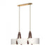 Hubbardton Forge Saratoga Oval Pendant Model: 134070-SKT-STND-24-LC-SF4608
