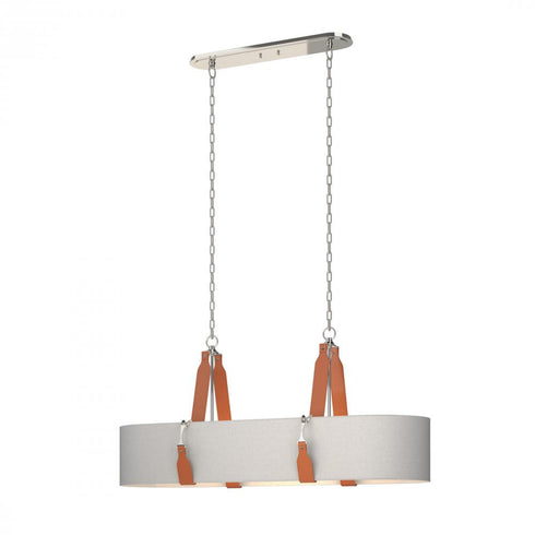 Hubbardton Forge Saratoga Oval Pendant Model: 134070-SKT-STND-24-LC-SF4608