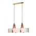 Hubbardton Forge Saratoga Oval Pendant Model: 134070-SKT-STND-24-LK-SA4608