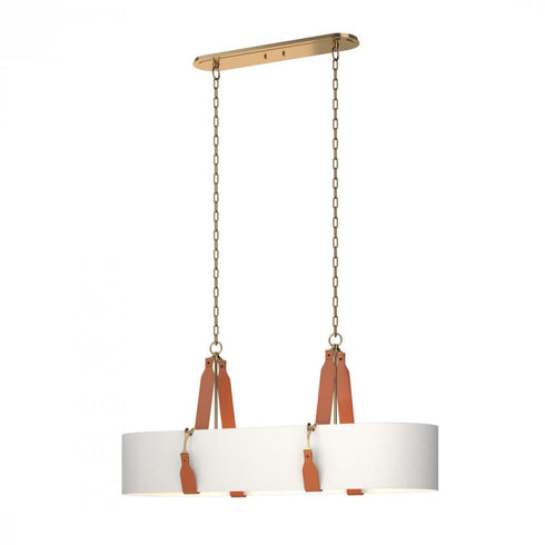 Hubbardton Forge Saratoga Oval Pendant Model: 134070-SKT-STND-24-LK-SA4608