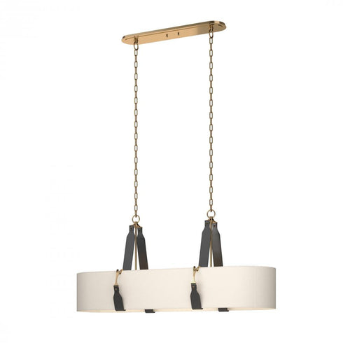 Hubbardton Forge Saratoga Oval Pendant Model: 134070-SKT-STND-24-LK-SA4608