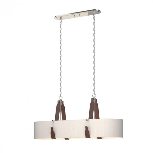 Hubbardton Forge Saratoga Oval Pendant Model: 134070-SKT-STND-24-LK-SA4608
