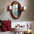 Hubbardton Forge Scroll Sconce in Bronze Finish Model: 204531-SKT-05-GG0035