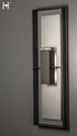 Hubbardton Forge Shadow Box Extra Tall Dark Sky Friendly Outdoor Sconce in Coastal Oil Rubbed Bronze Finish Model: 302668-SKT-14-78-ZM0851