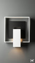 Hubbardton Forge Shadow Box Medium Dark Sky Friendly Outdoor Sconce in Coastal White Finish Model: 302663-SKT-02-80-ZM0850