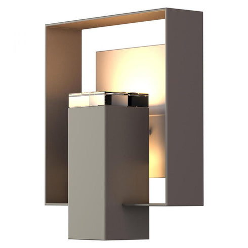 Hubbardton Forge Shadow Box Outdoor Sconce Model: 302603-SKT-10-10-ZM0546