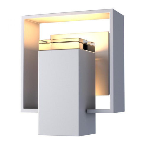 Hubbardton Forge Shadow Box Small Outdoor Sconce Model: 302601-SKT-10-10-ZM0546