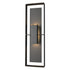 Hubbardton Forge Shadow Box Tall Outdoor Sconce in Coastal Oil Rubbed Bronze Finish Model: 302607-SKT-14-14-ZM0546