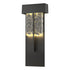Hubbardton Forge Shard XL Outdoor Sconce in Coastal Oil Rubbed Bronze Finish Model: 302518-LED-14-YP0669