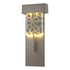 Hubbardton Forge Shard XL Outdoor Sconce in Coastal Oil Rubbed Bronze Finish Model: 302518-LED-14-YP0669