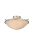 Hubbardton Forge Simple Lines Plain Large Semi Flush Model: 124304-SKT-82-GG0053