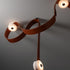Hubbardton Forge SNAPS Floor to Ceiling Plug in LED Lamp in Black Finish Model: 402801-LED-STND-10-LC-AR