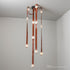 Hubbardton Forge SNAPS Large LED Pendant in Black Finish Model: 401316-LED-STND-10-LC-AR