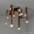 Hubbardton Forge SNAPS Large LED Pendant in Black Finish Model: 401316-LED-STND-10-LC-AR